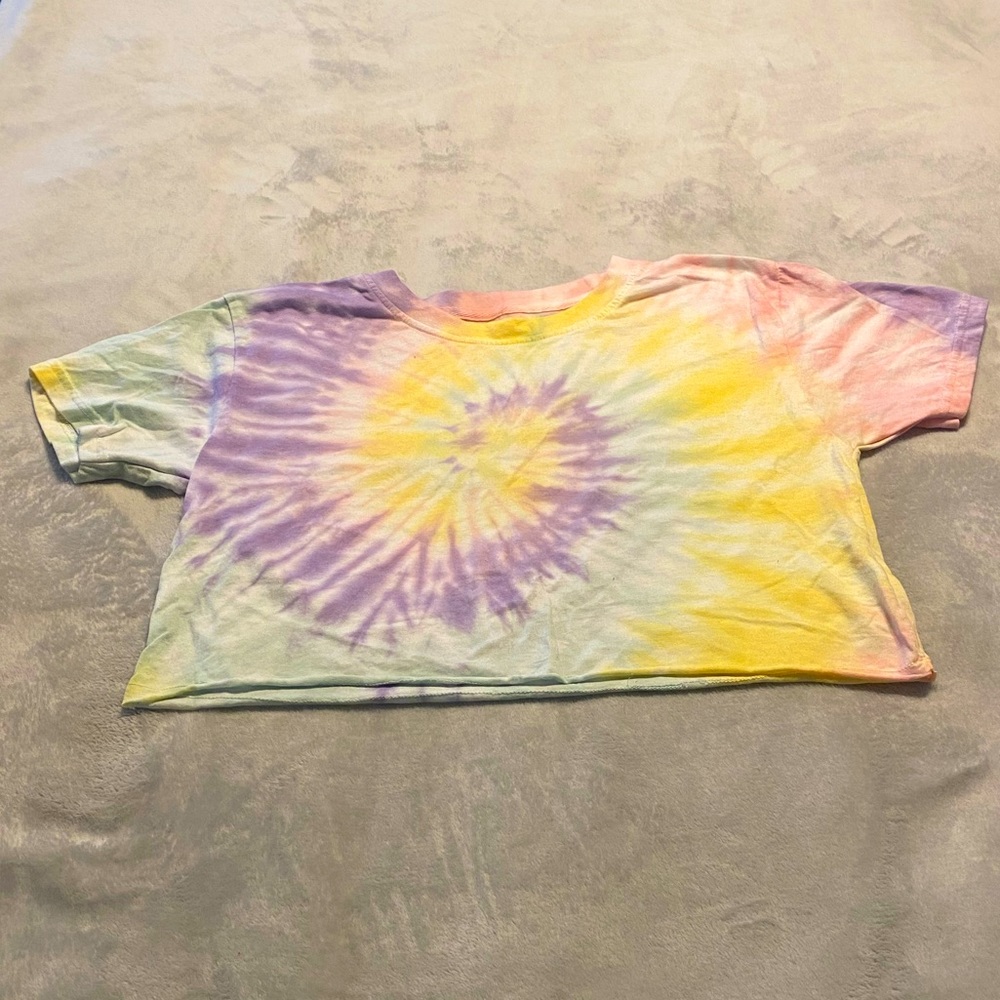 Tie dye crop top for sale